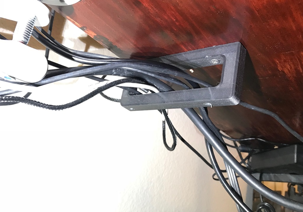 Under Desk Cable Management Hook - photo 2