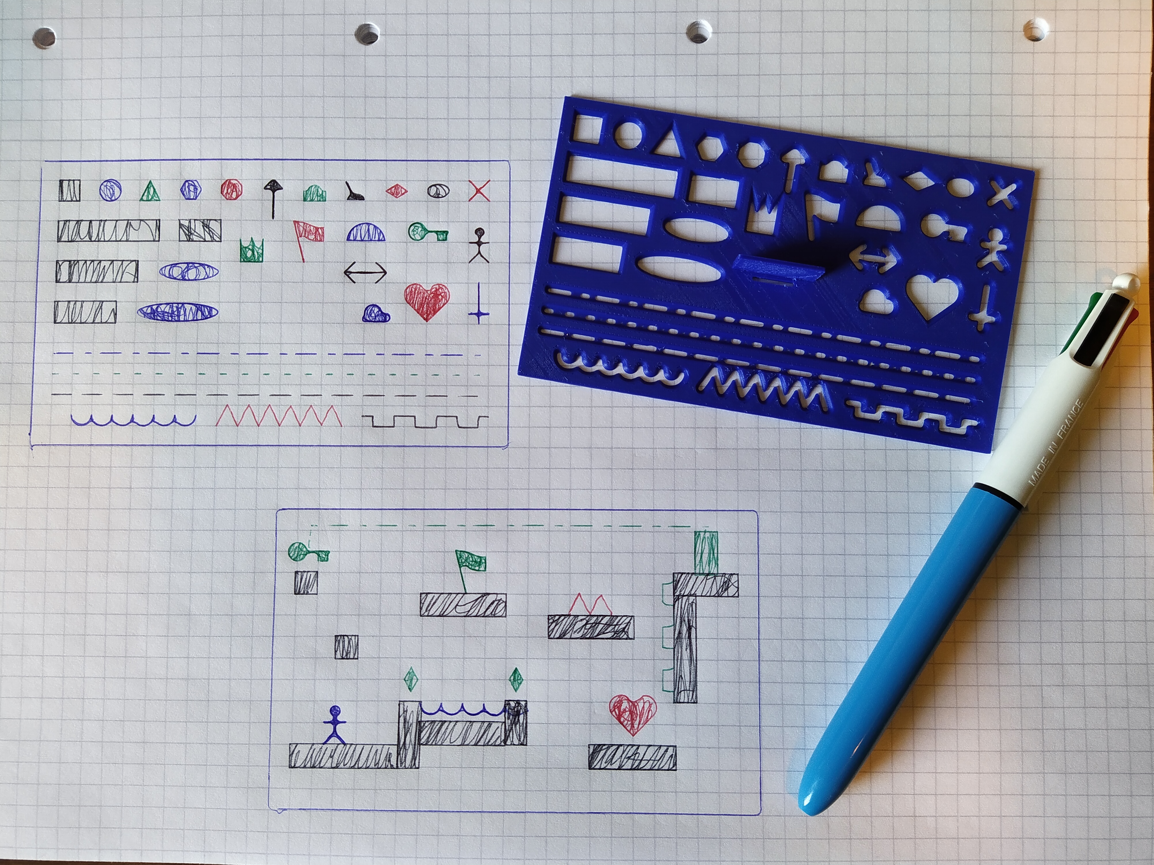 Game Prototyping Stencil