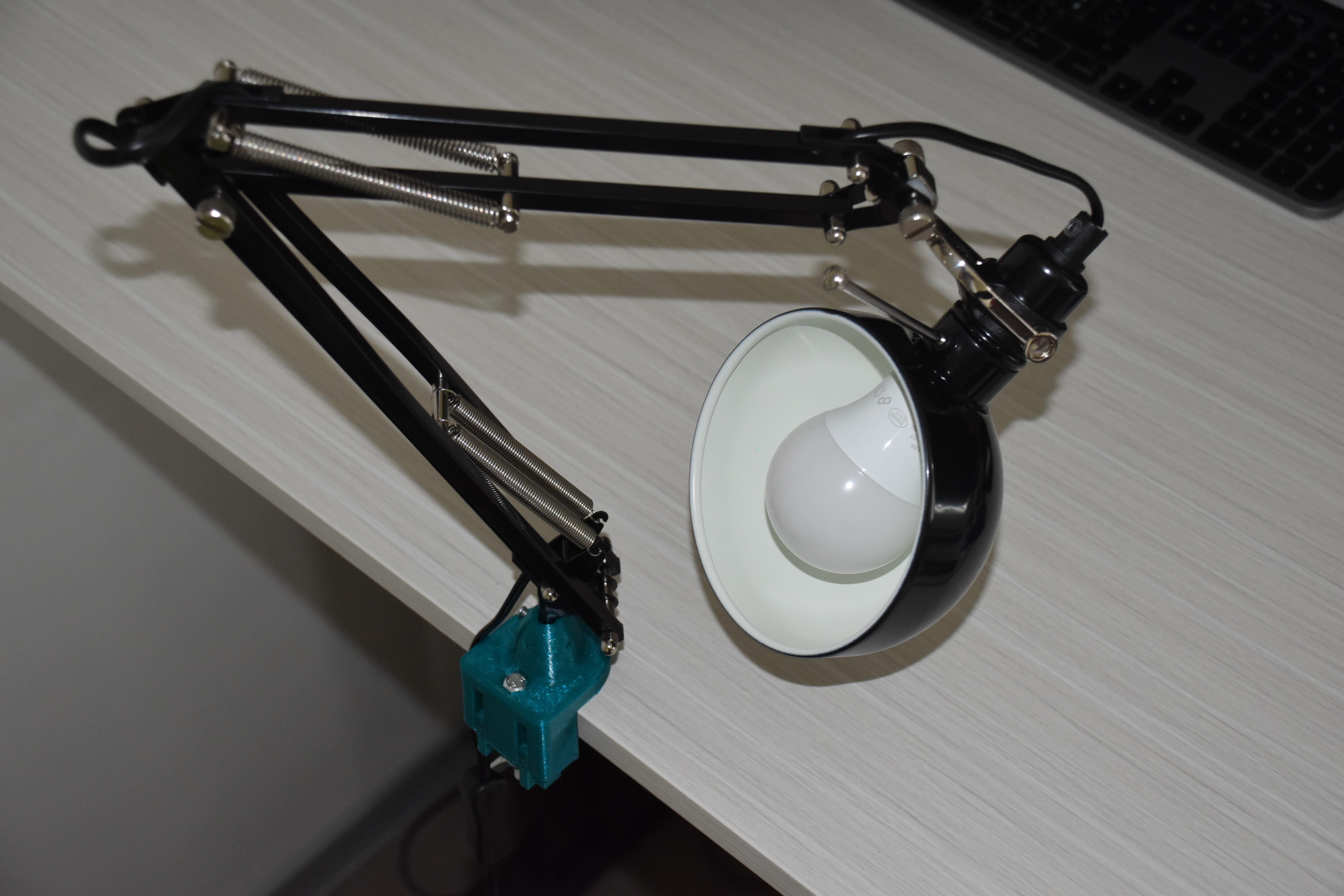 Table clamp stand for Ikea FORSÅ Lamp - photo 4