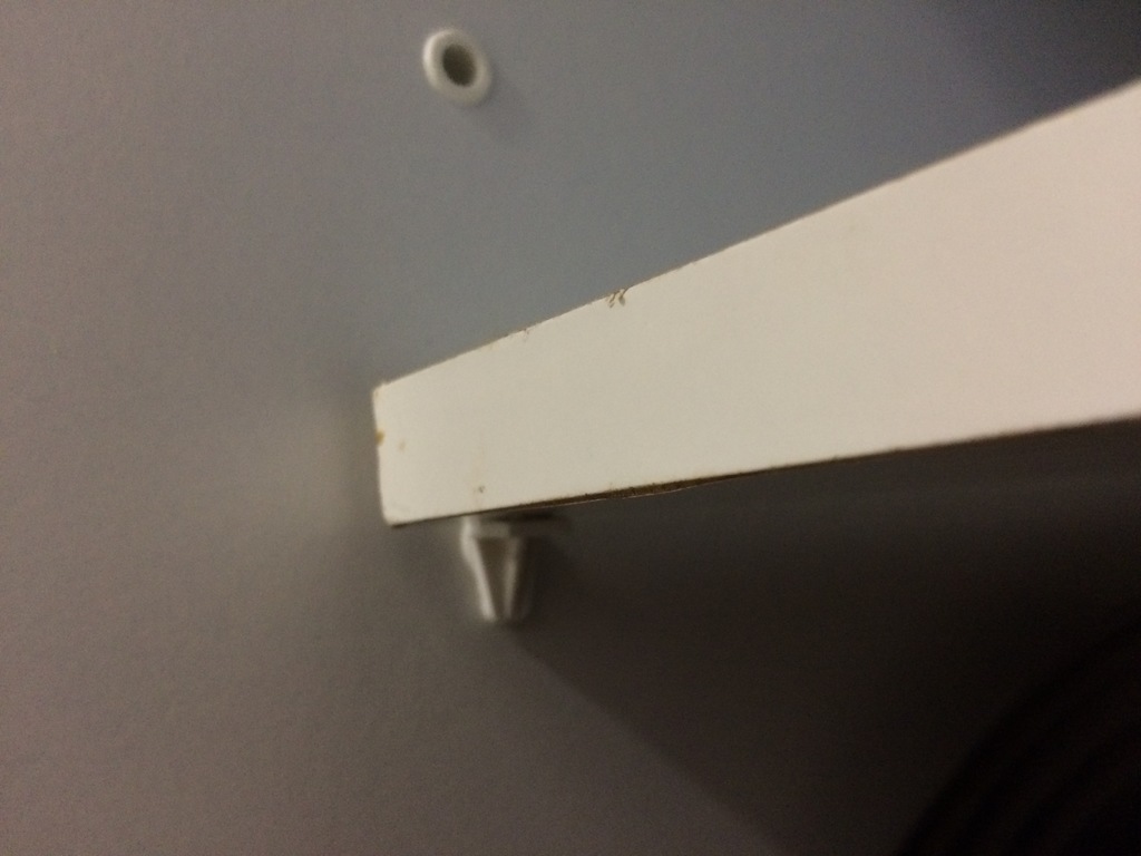 Kitchen cabinet shelf stop - photo 3