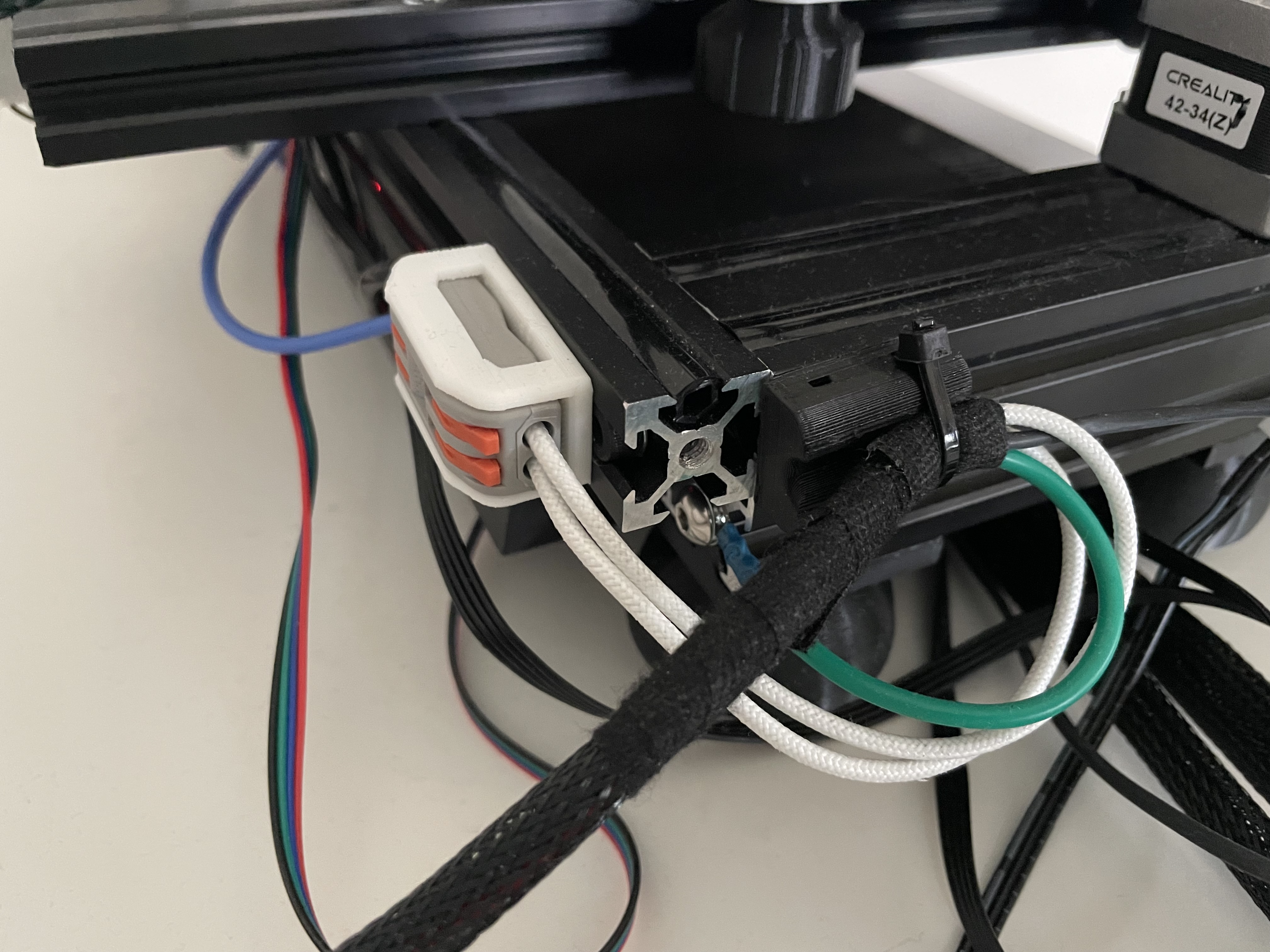 Wago extrusion clamp
