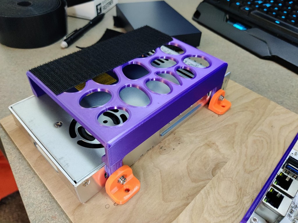 Meanwell LRS-350 Mounting Feet and Ventilation Shelf - photo 3