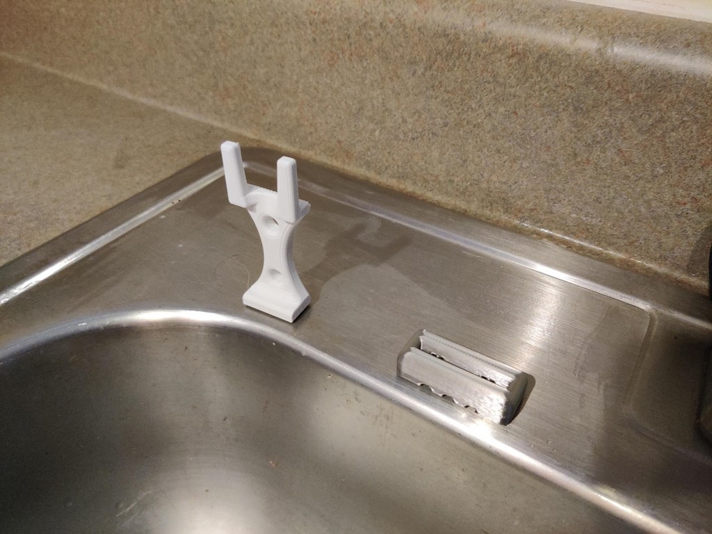 Dish Wand Refillable Soap Scrubber Holder for Kitchen Sink  - photo 3