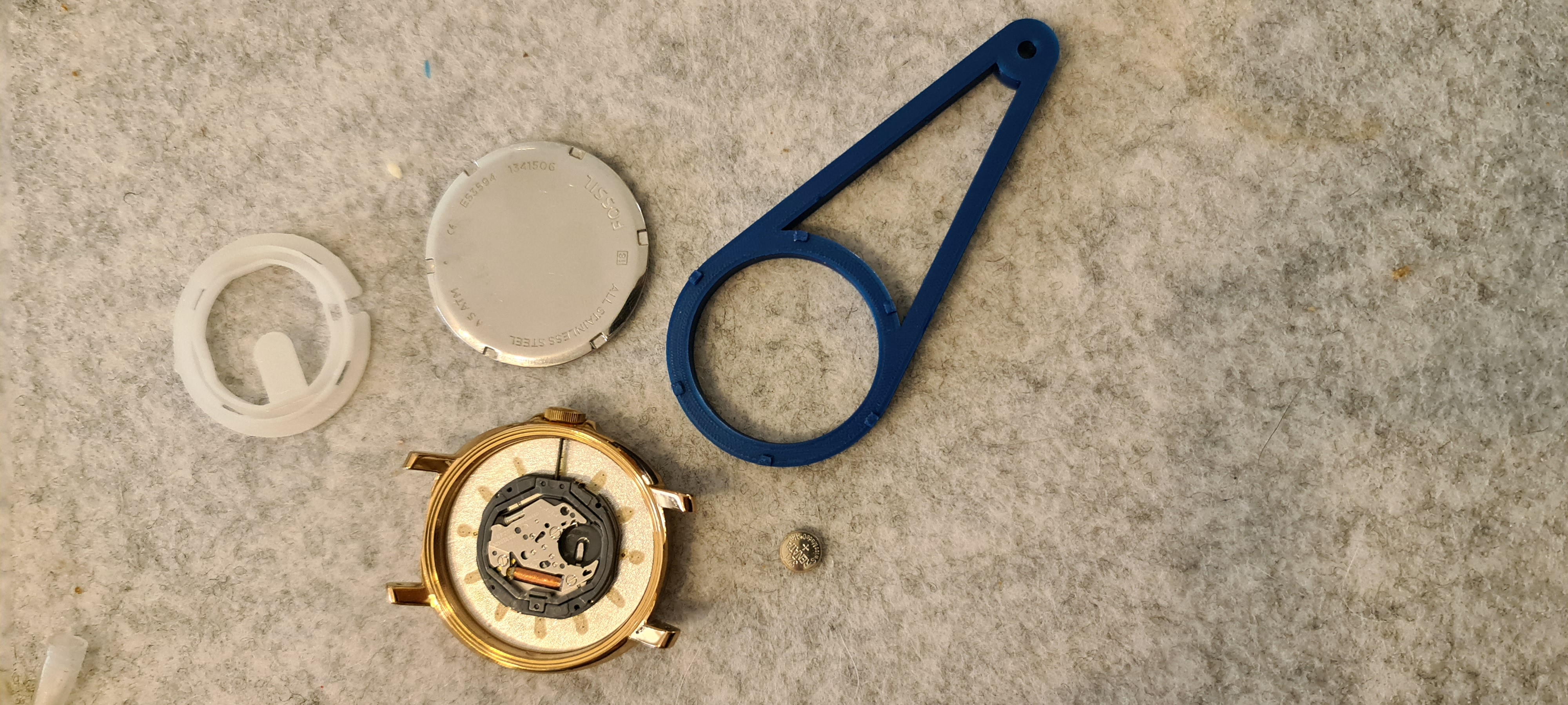 Fossil watch opener Tool