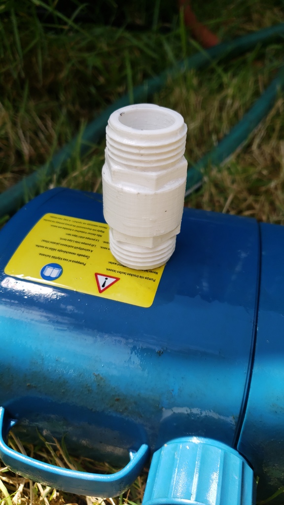 Male to Male Garden Hose Adapter