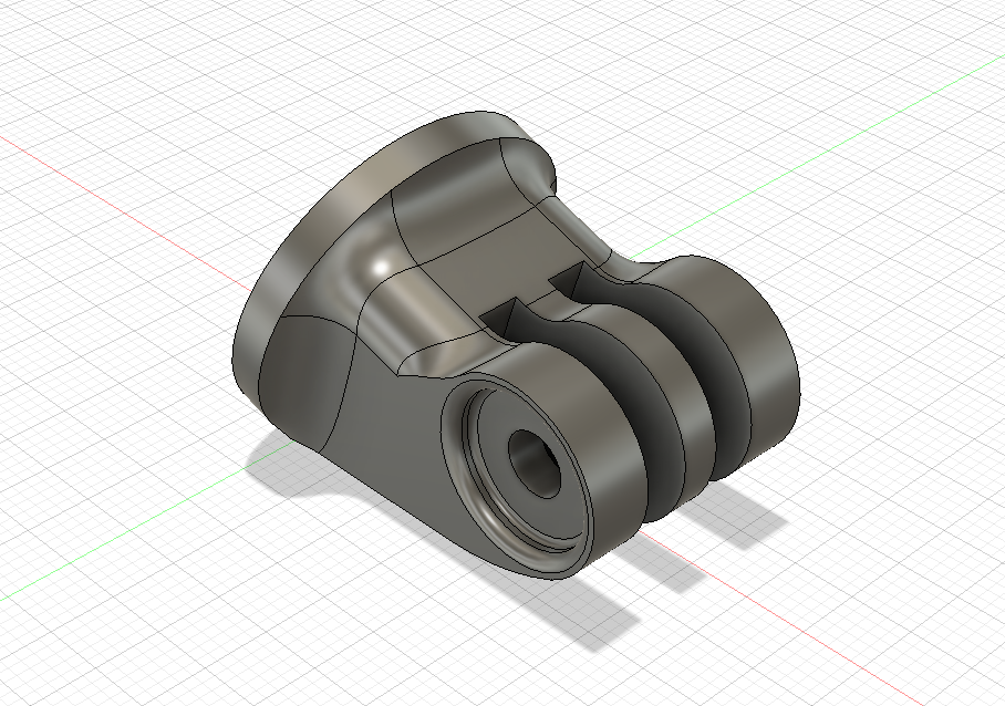 GoPro tripod mount - A better more robust version (Editable)