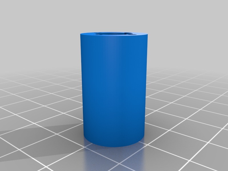 Parametric linear bushing with low-friction (POM/delrin/nylon) filament inserts - photo 3