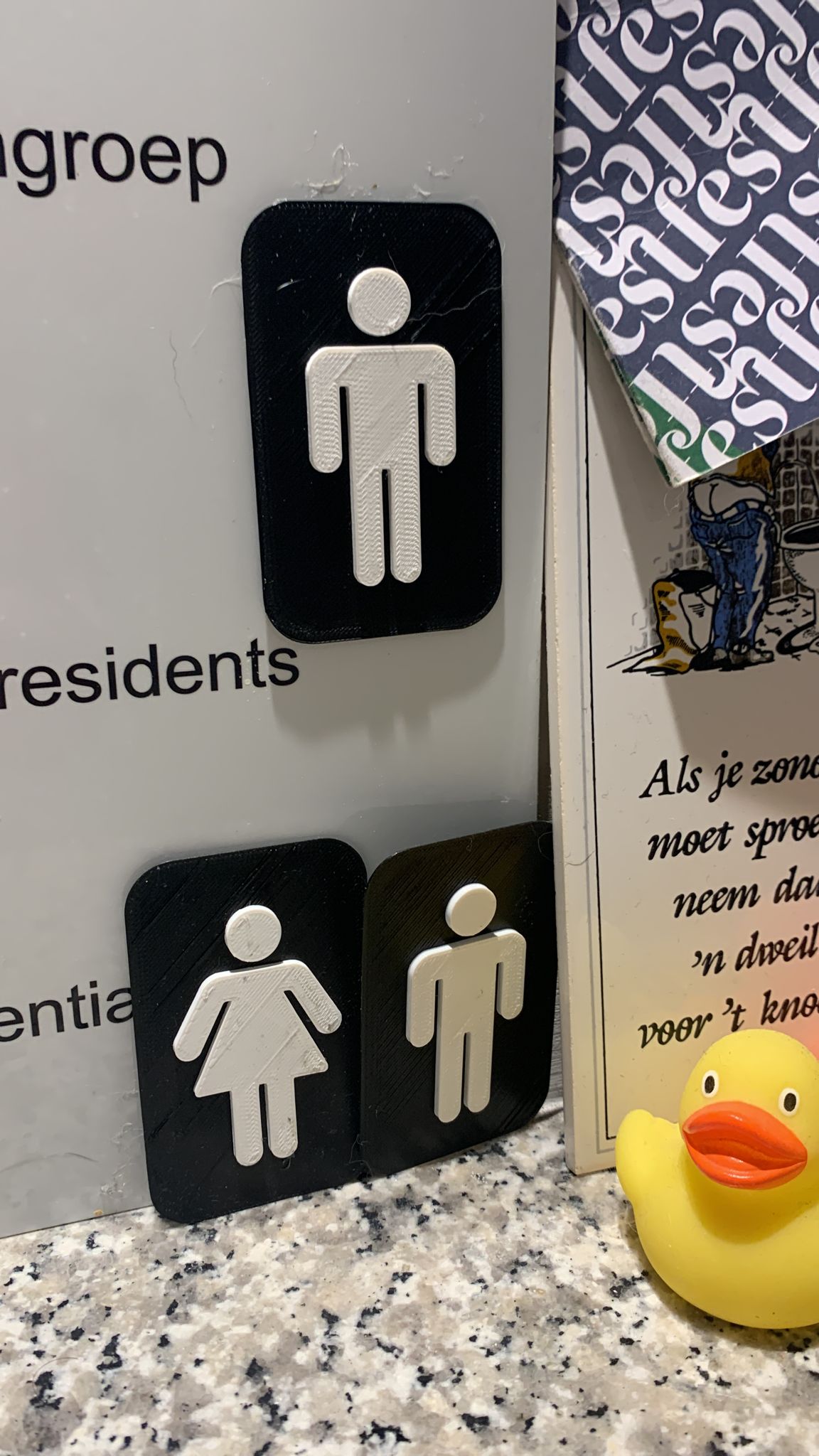 Toilet / bathroom signs (Male / Female / Combined) - photo 2