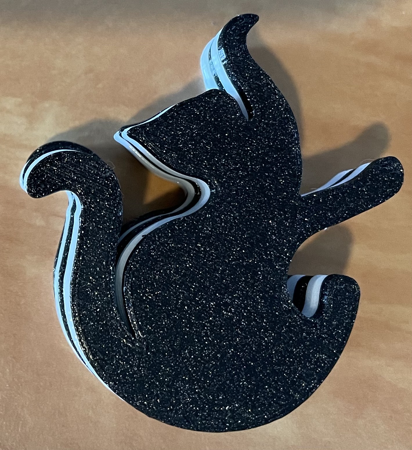 Puzzle Cat Coaster + support - photo 3