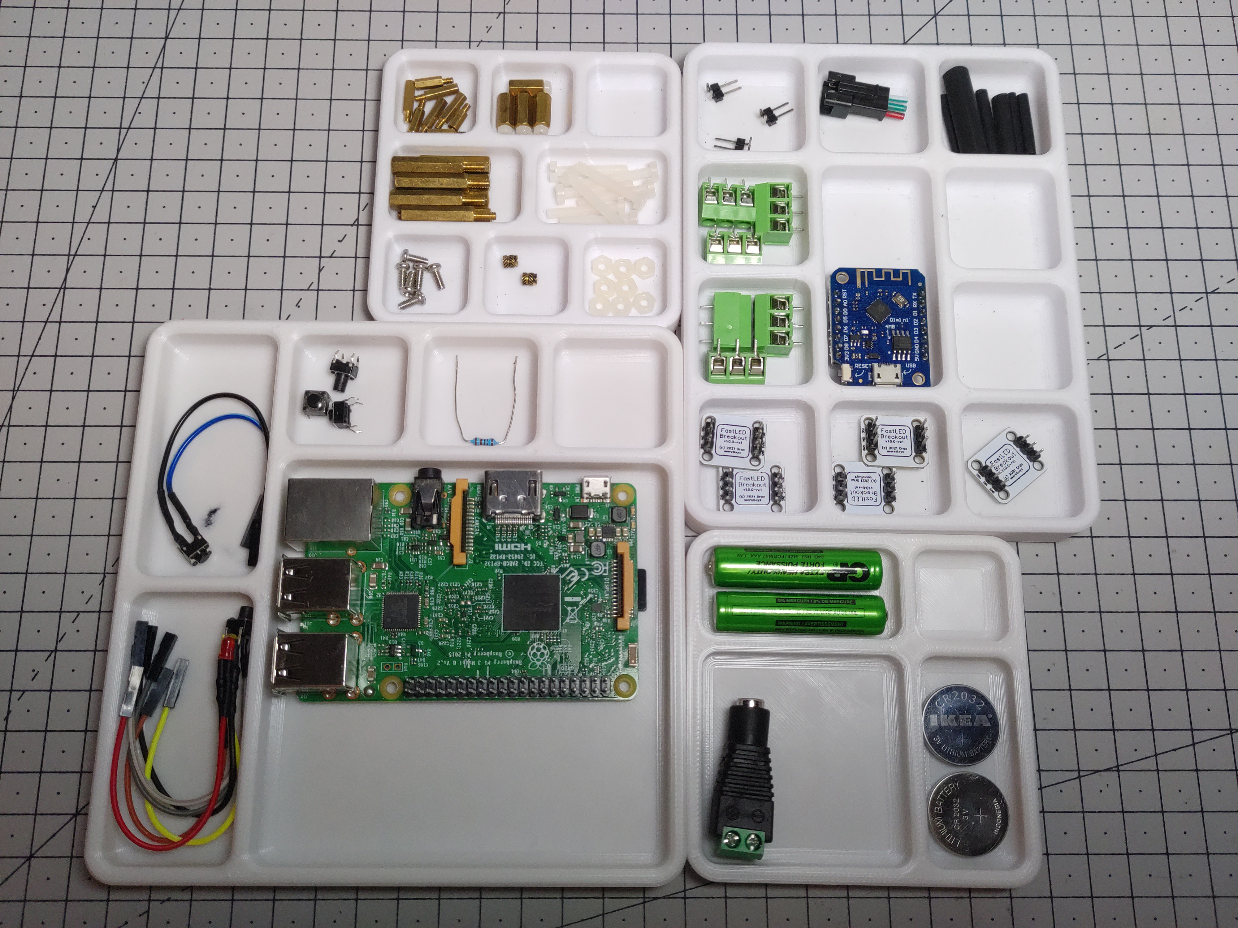 Screw & Parts Tray