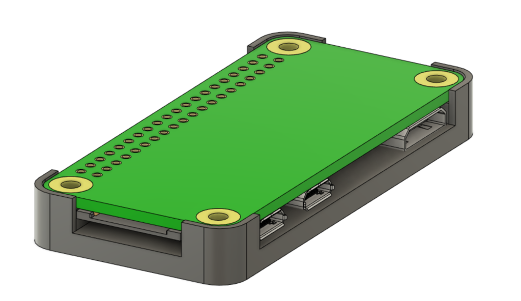 Pi Zero/Zero 2 W 2040 Extrusion Mount - photo 3