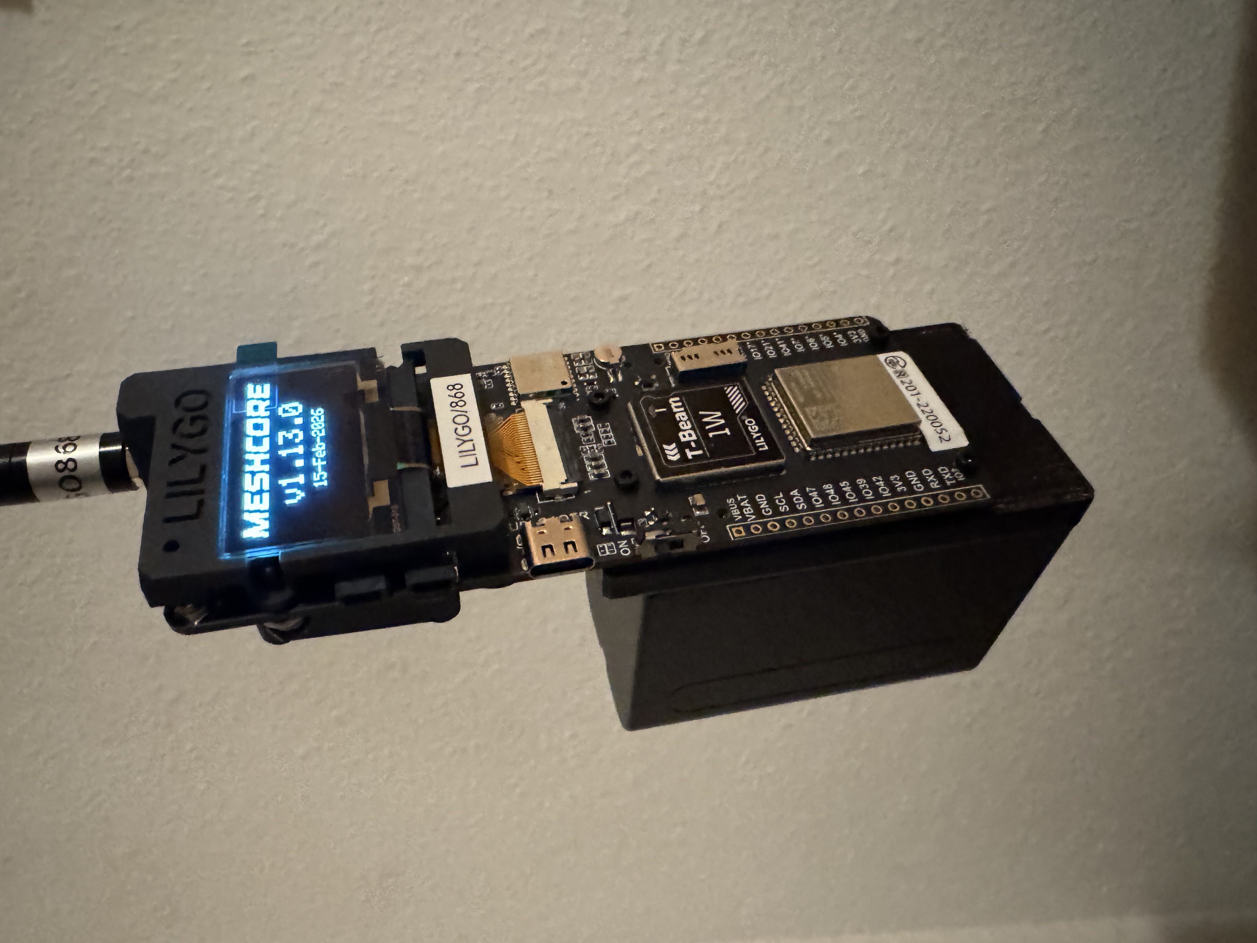 LilyGo T-Beam 1W Battery Tray - photo 2