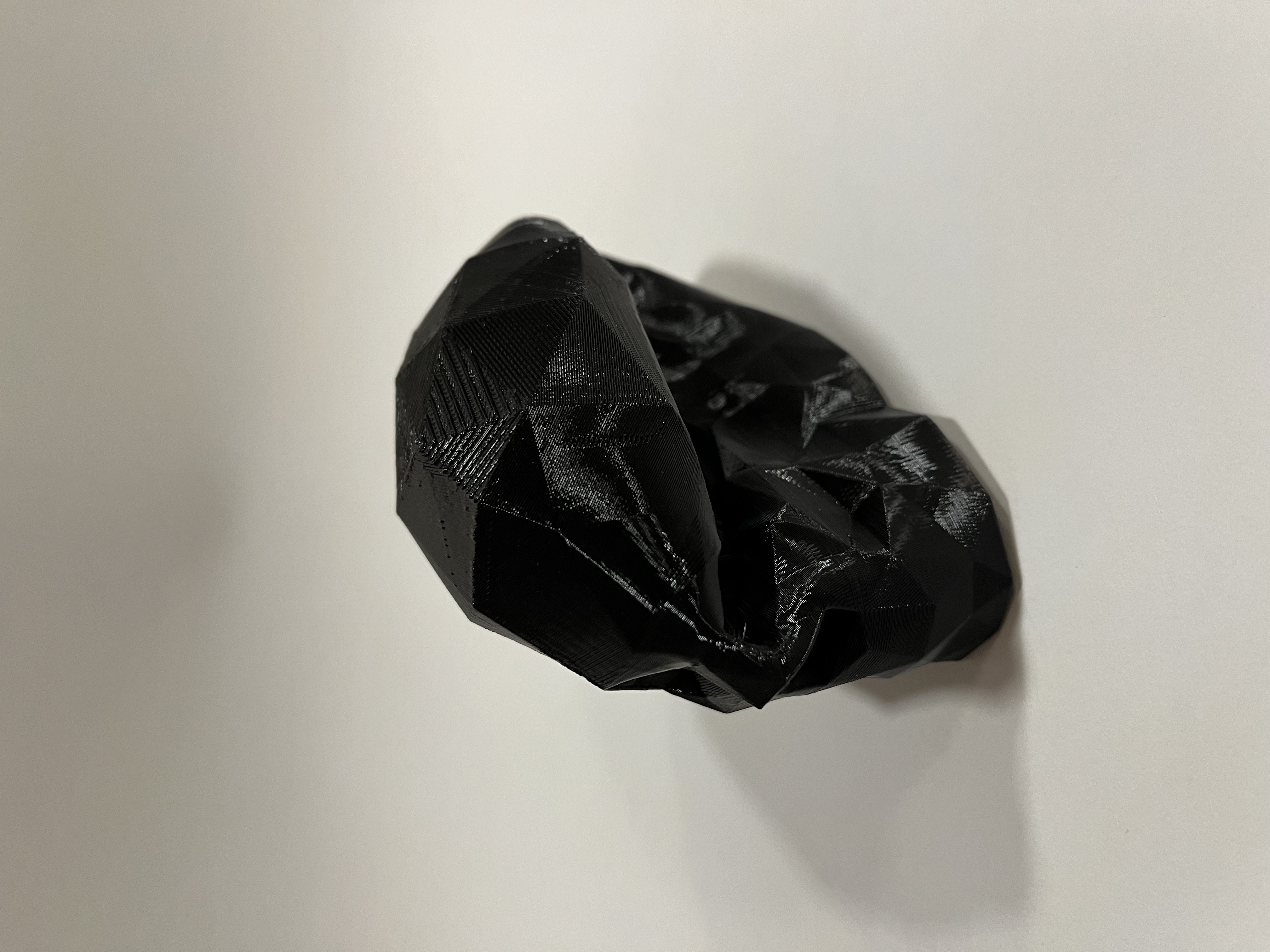 Low Poly Skull Squish Stress Toy - photo 4