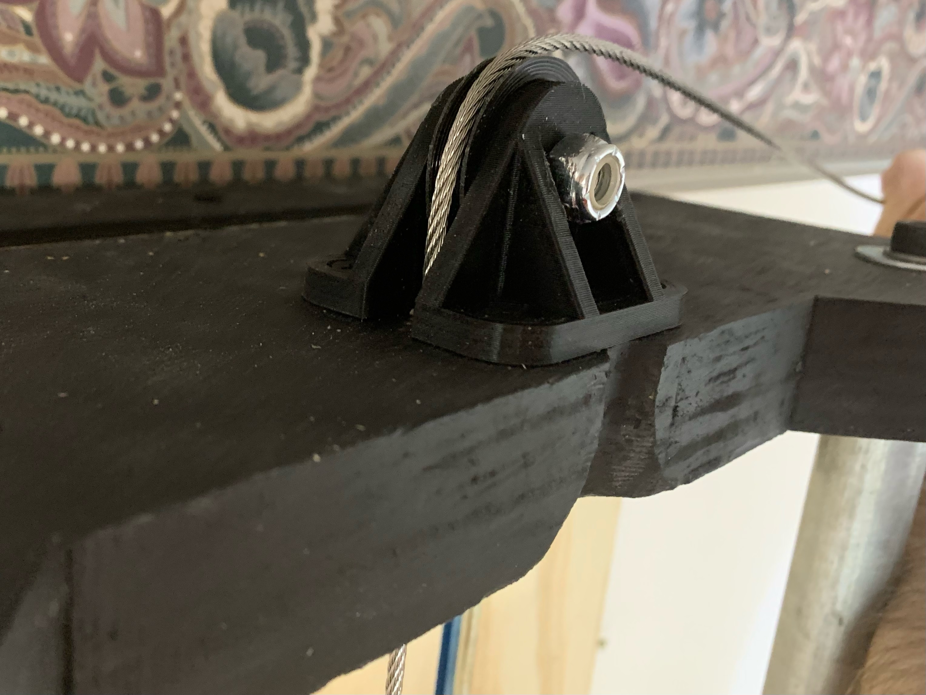 608 Pulley - allows cable up/down through hole(s) in whatever the pulley is mounted to - photo 4