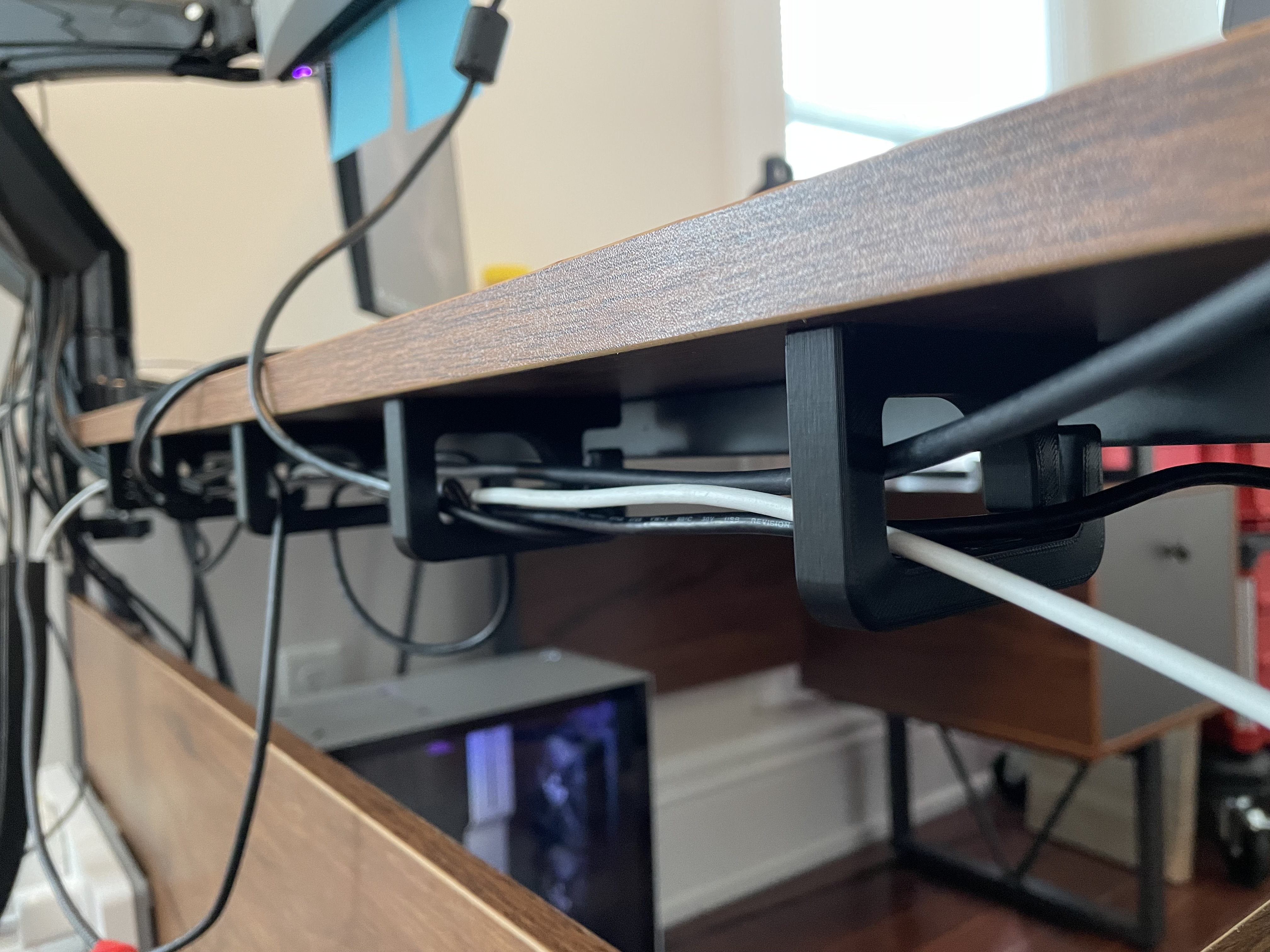 Hanging Cable Management Routing Hooks - photo 3
