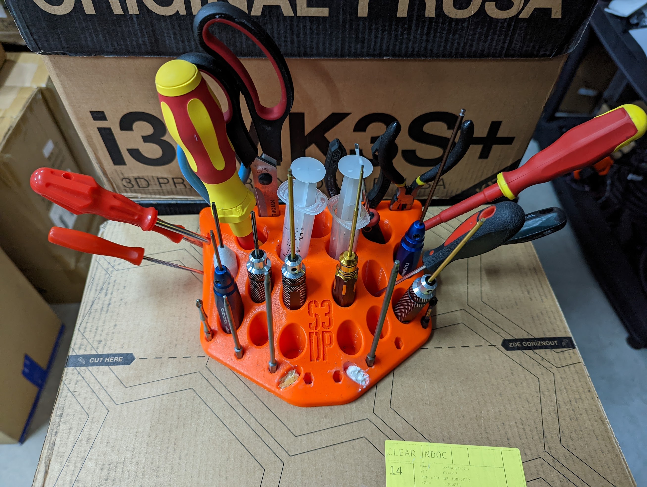 Printer Assembly Tool Holder Stand