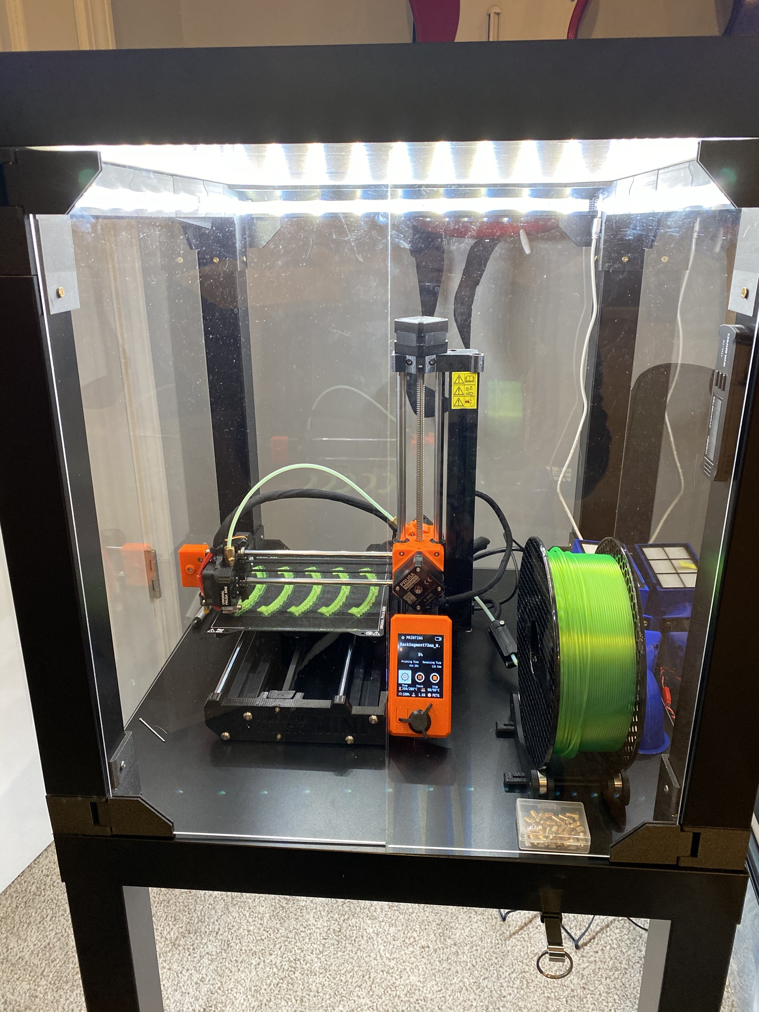 Lack Enclosure v2 modified to print on the Mini - photo 2