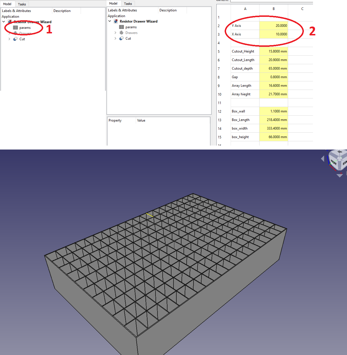 Resistor Storage Drawers (Remix)