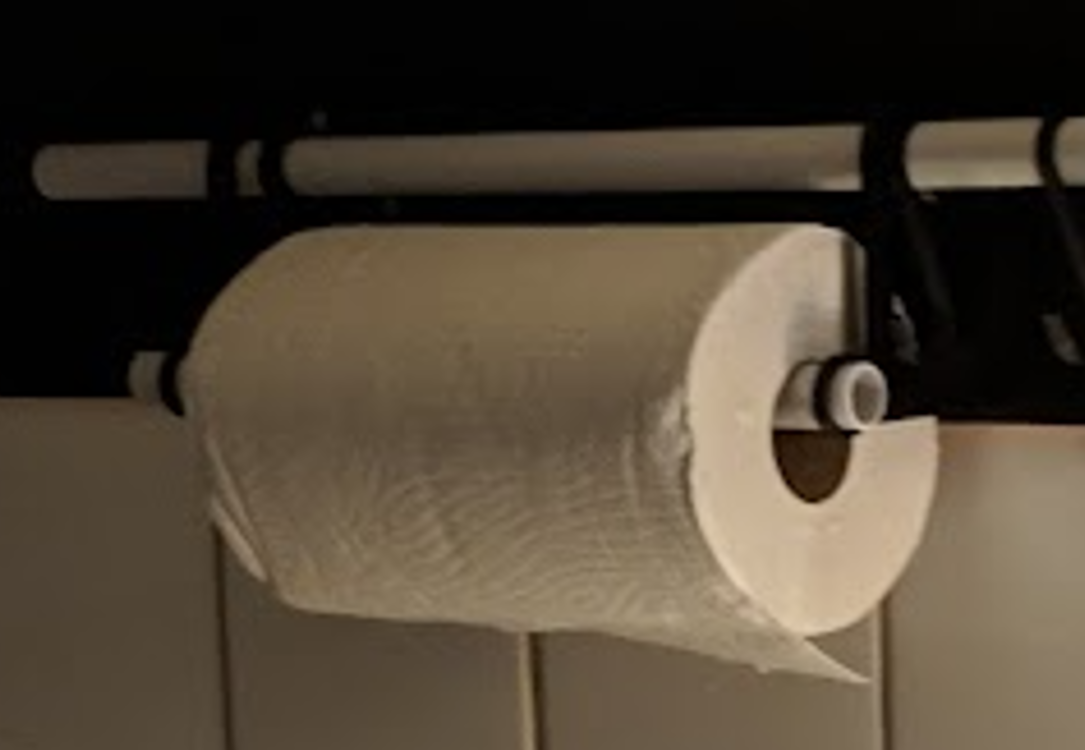 20 mm Conduit Kitchen Rail - Paper Towel Holder