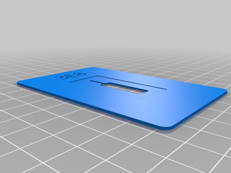 SIM key extractor tool credit card carrier - photo 3