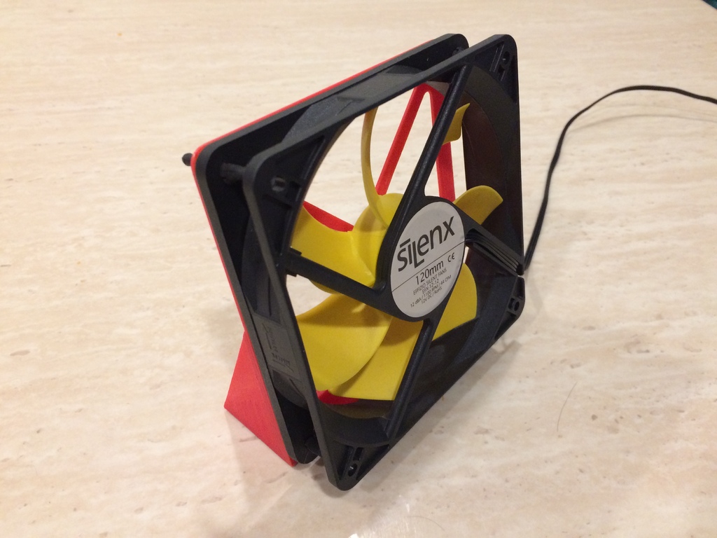Soldering fan mount