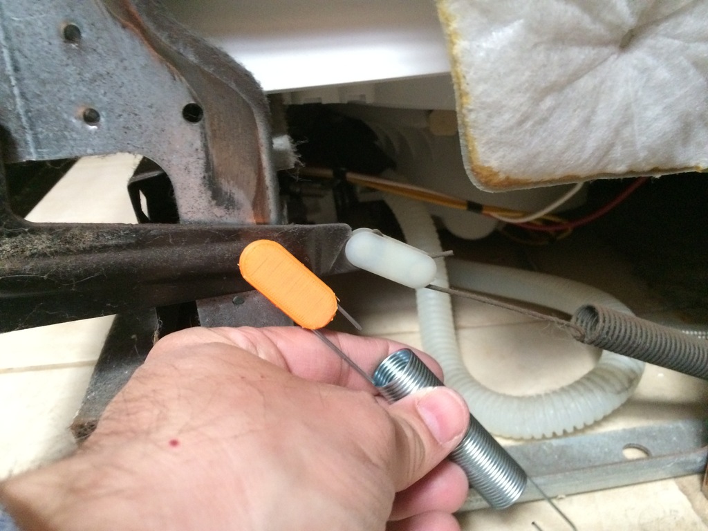 Dishwasher door spring coupler - photo 4