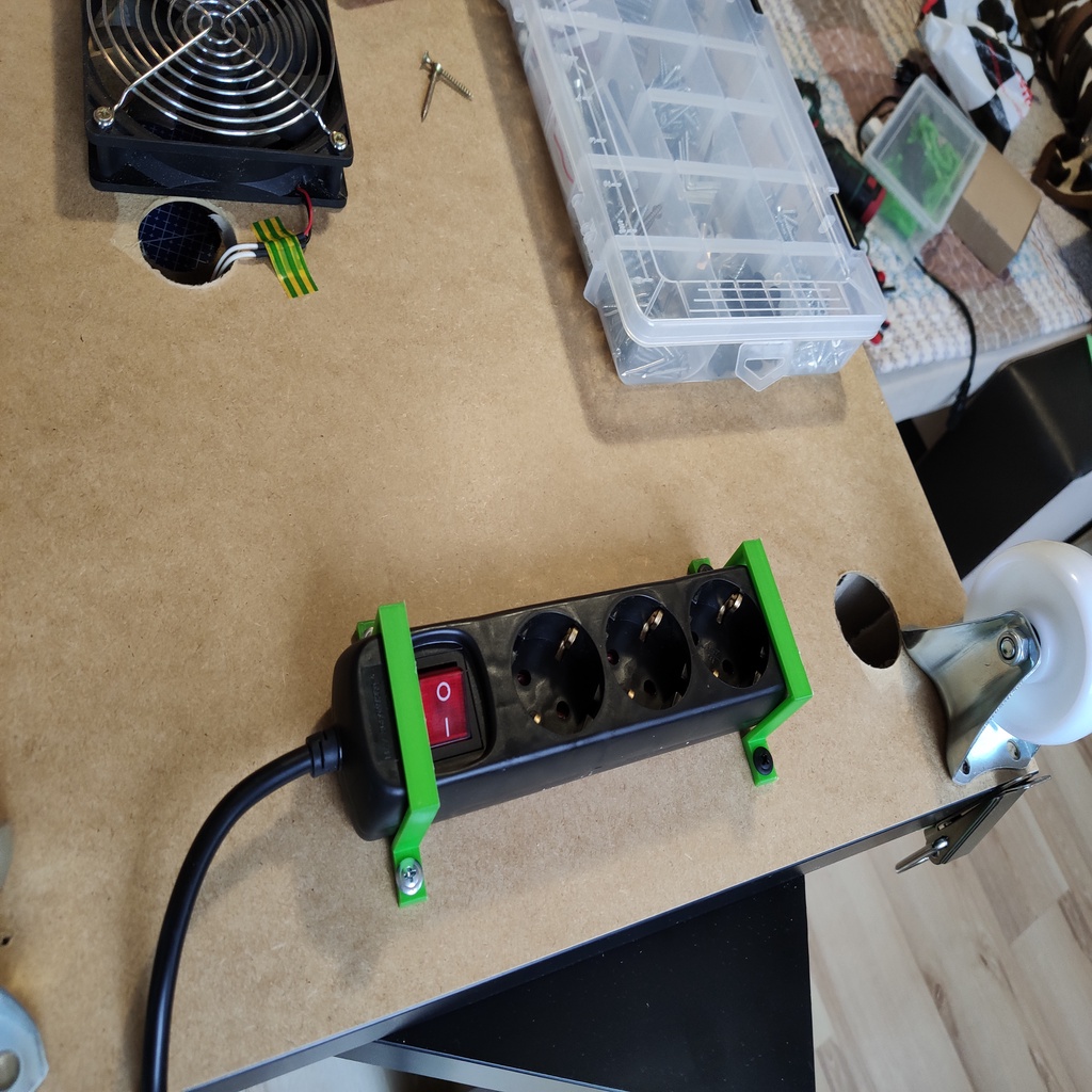 Clamp for a power strip mount - photo 2