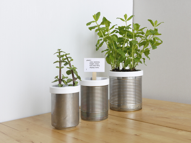 Campbell Planter - Fully 3D Printed Self-Watering Planter