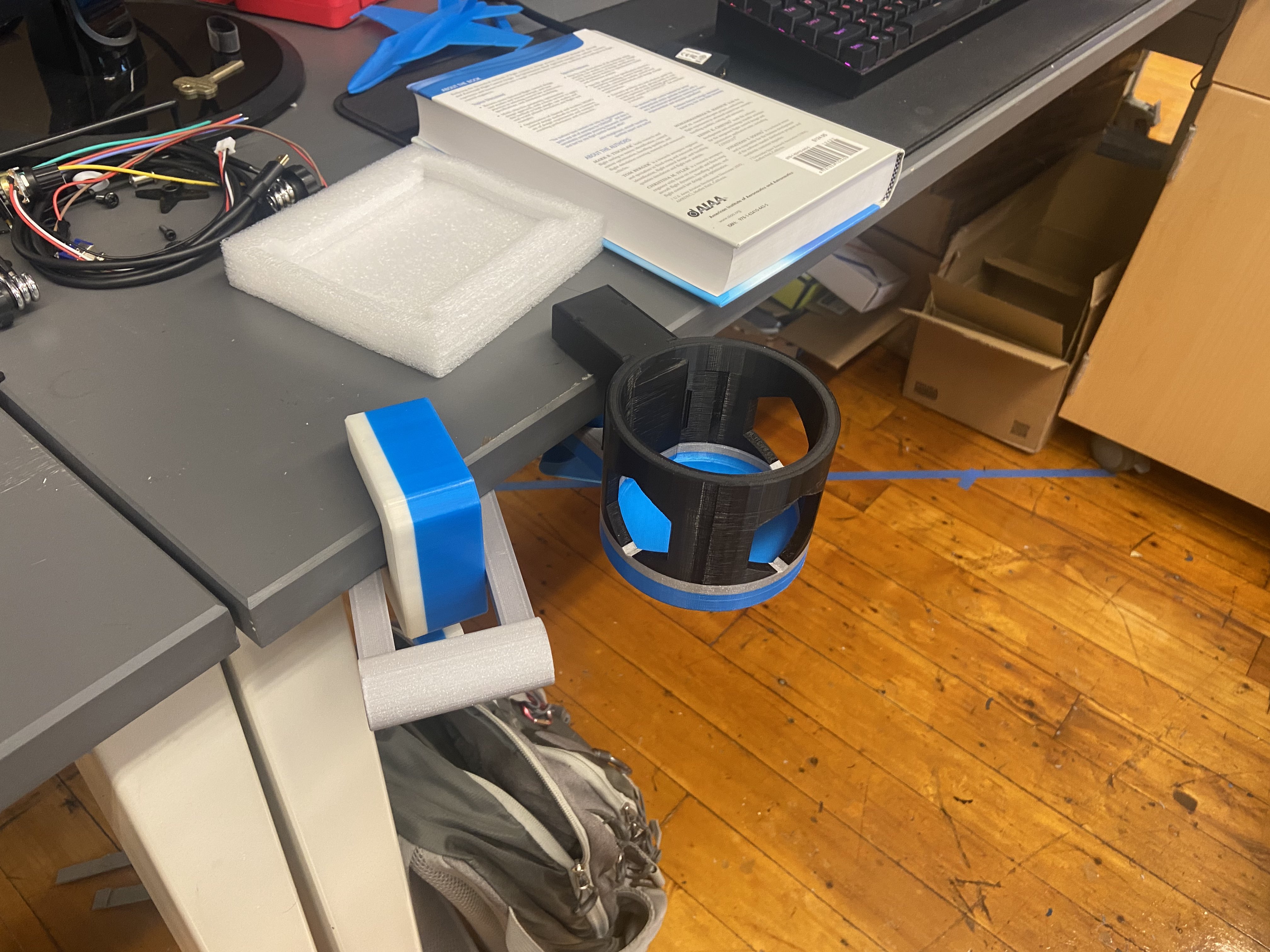 Table Clamp Cup Holder