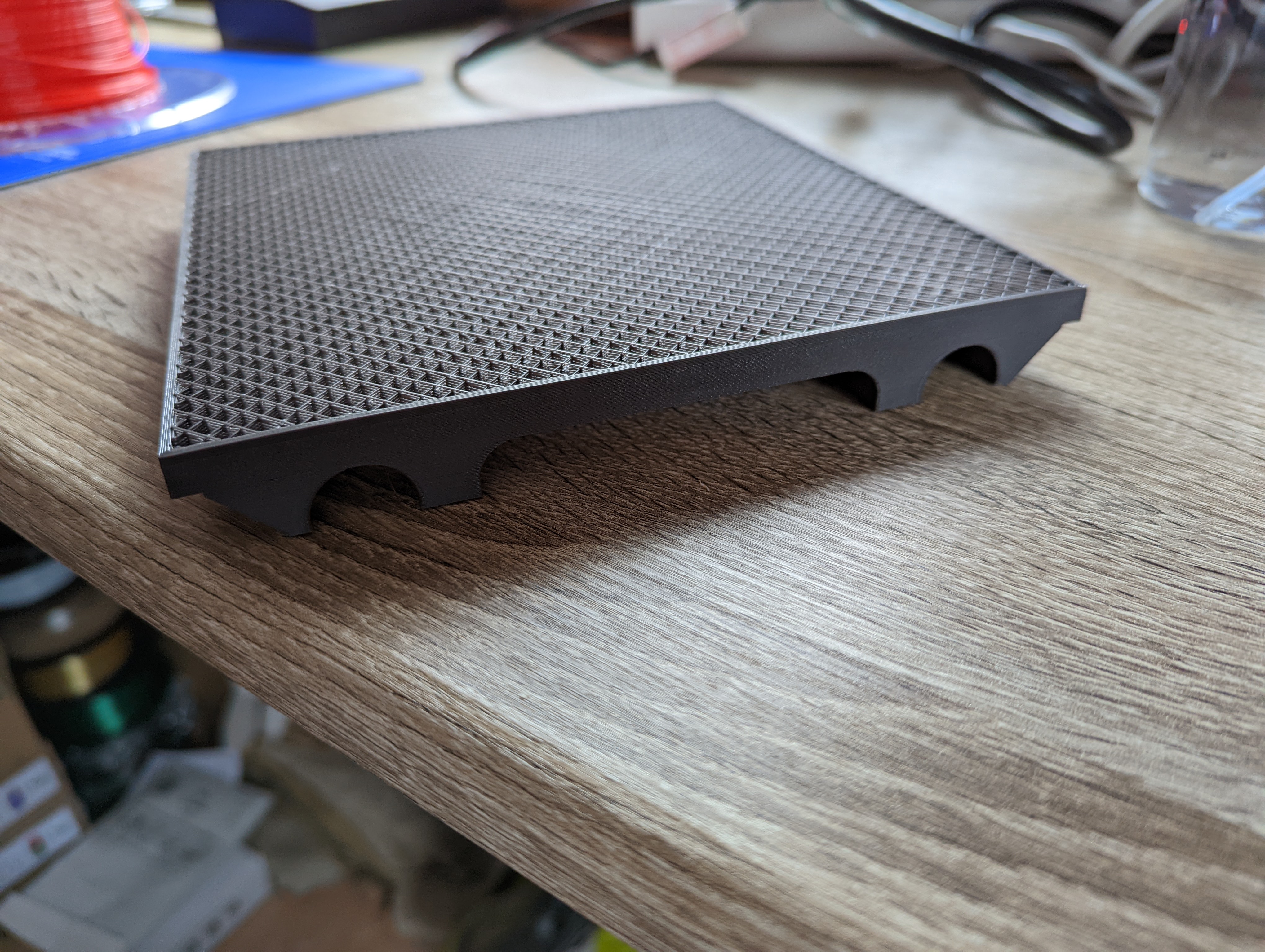 RepRack shelf for 20mm conduit