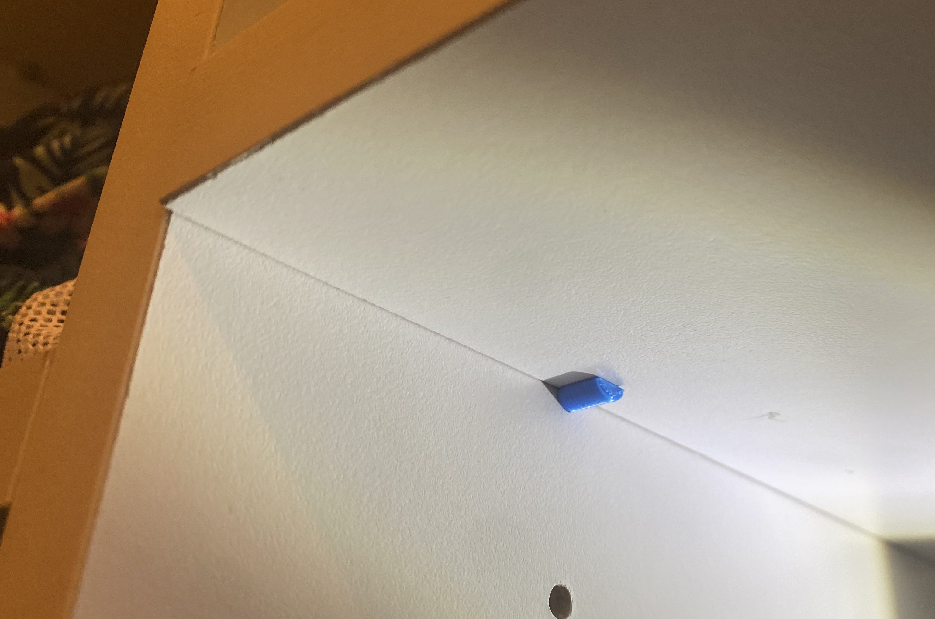 Drilled Melamine Shelf Pin