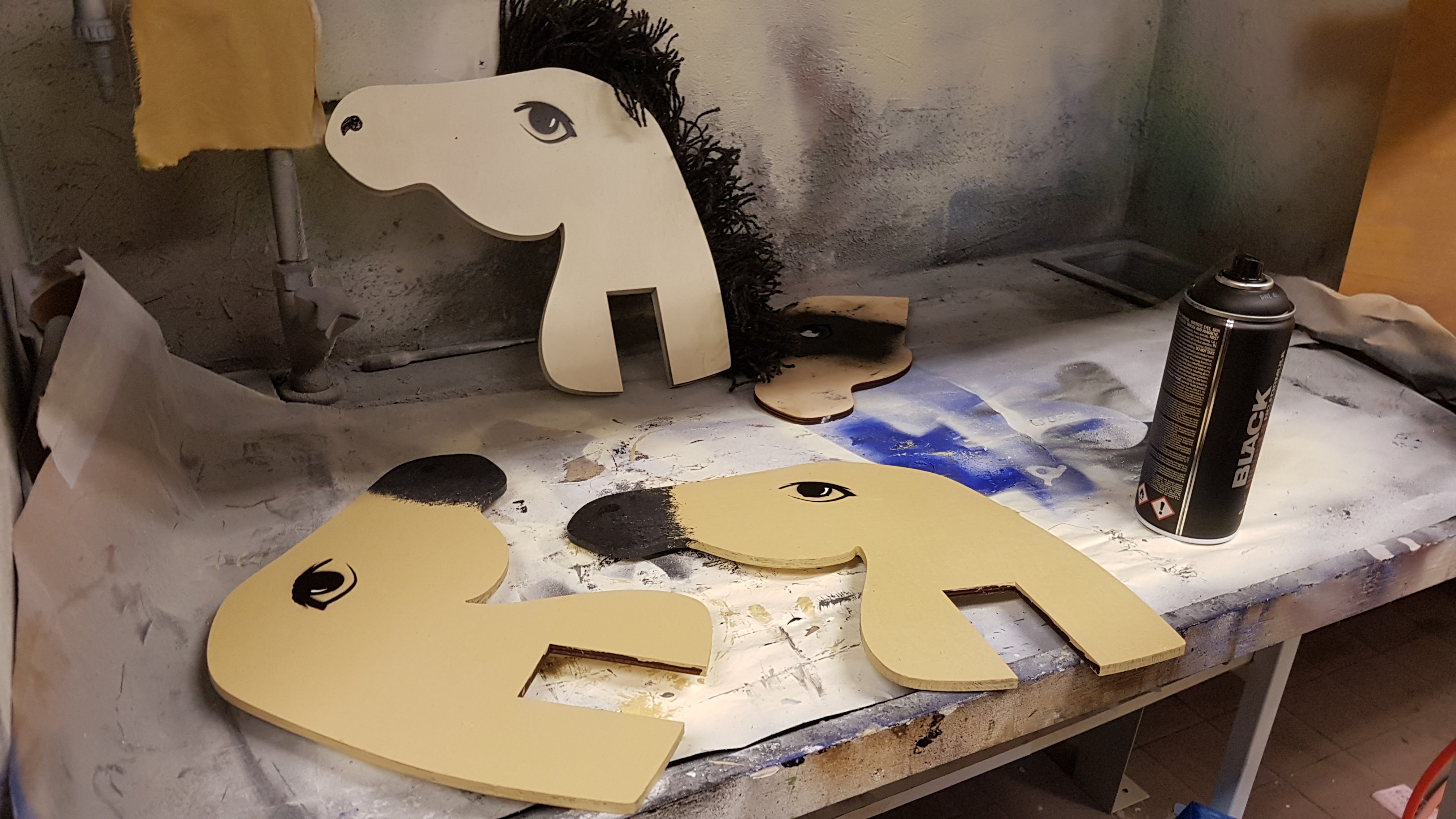 Laser cut toy horse - photo 4