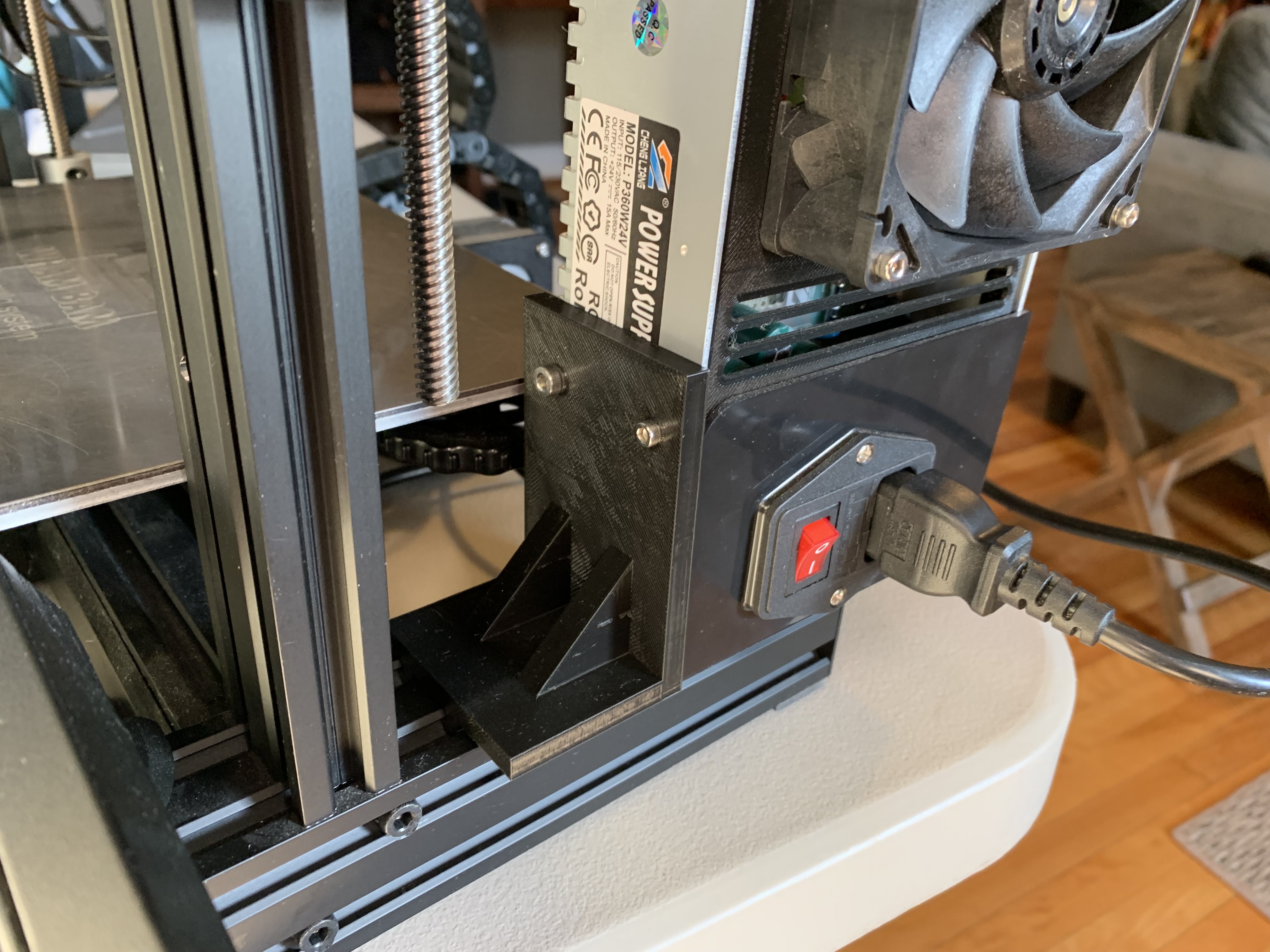 Ender 3 PSU Mount - photo 2