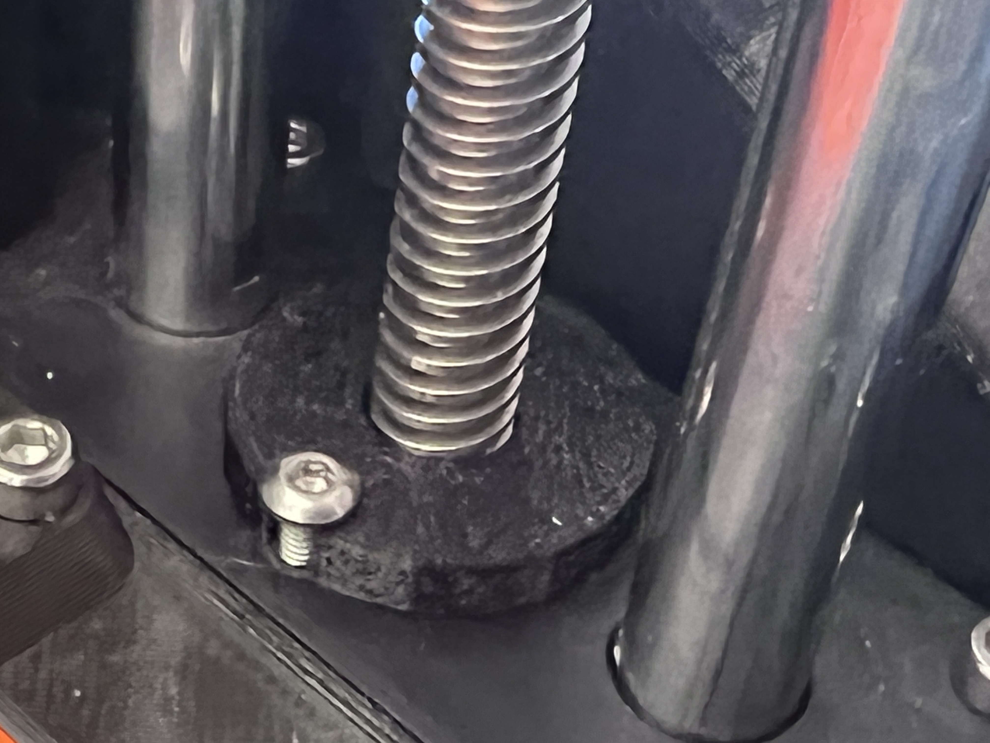 Bushing for Z axis.  Z screw aligner