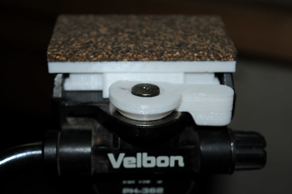 Velbon D700 quick release clip - photo 2