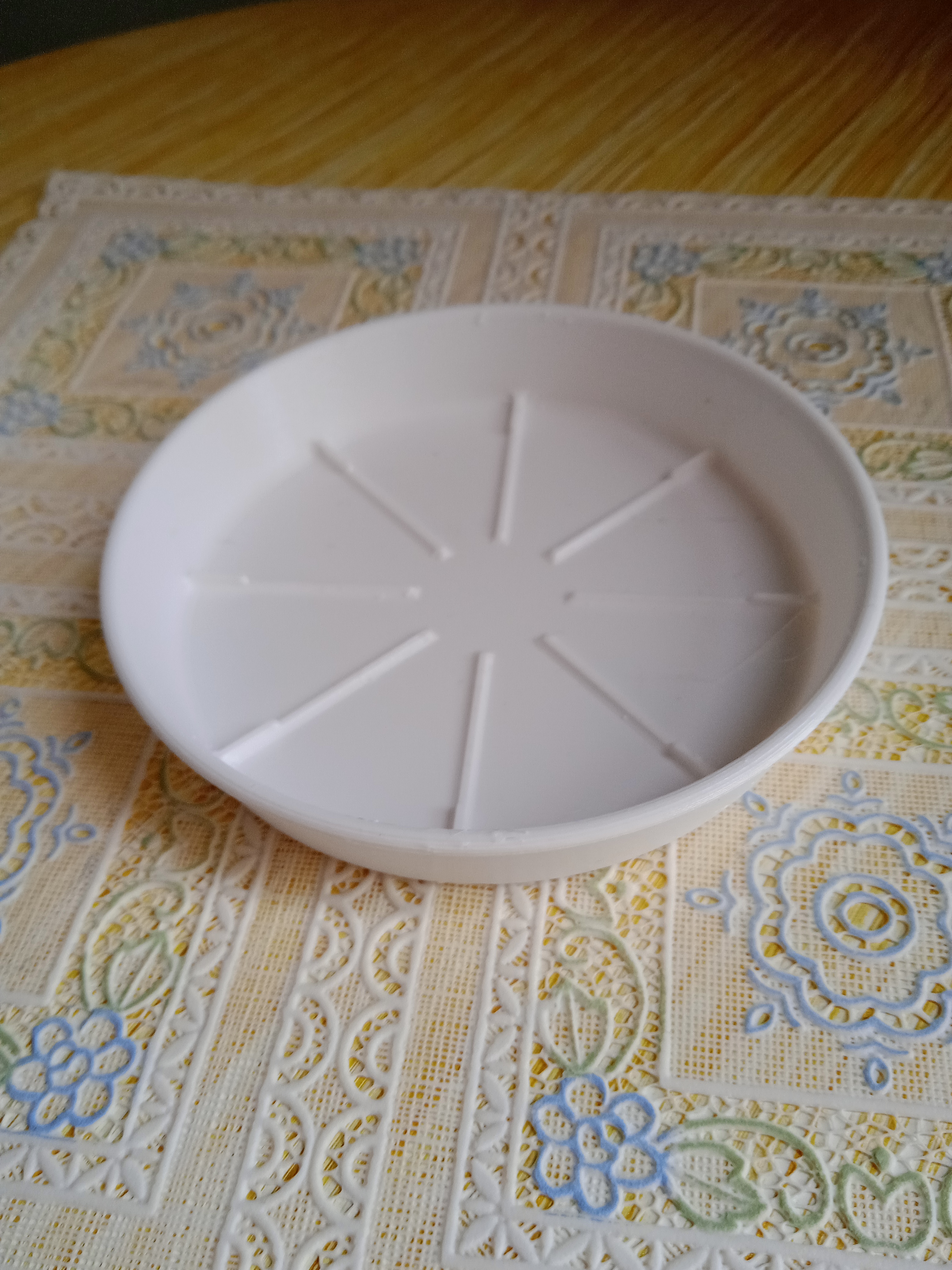 Simple planter plate/dish