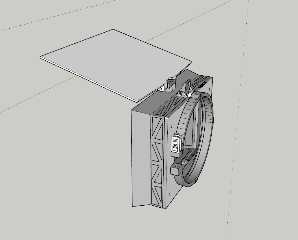 CazBox - A light weight, Clamp on MatteBox (Now with 15mm rod adapters!) - photo 2