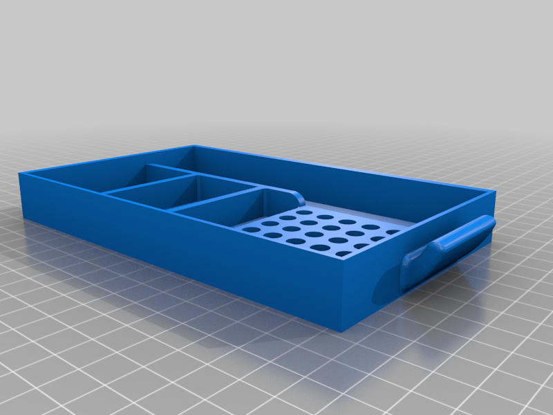 Ender 3/3 Pro drawer with nozzle storage, better clearance, and thicker walls - photo 2