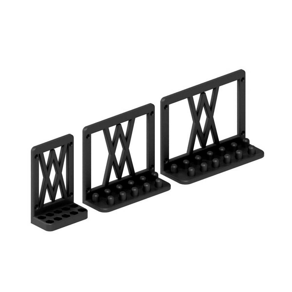 Tool Holder for Socket Set 34pcs 3/8 inch 009 I for screws or peg board - photo 3
