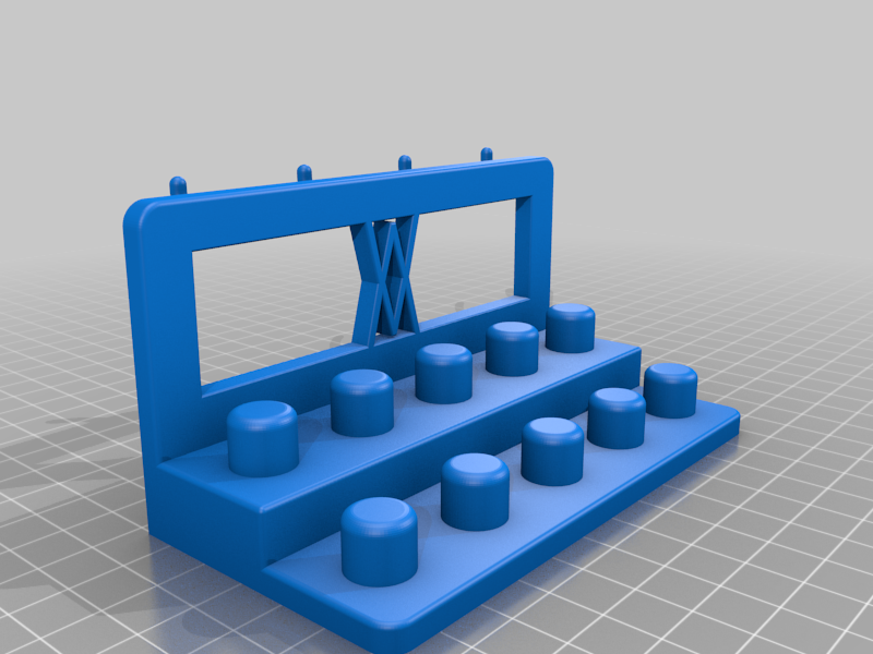 Tool Holder for TX Socket Set 19pcs 010 I for screws or peg board - photo 4