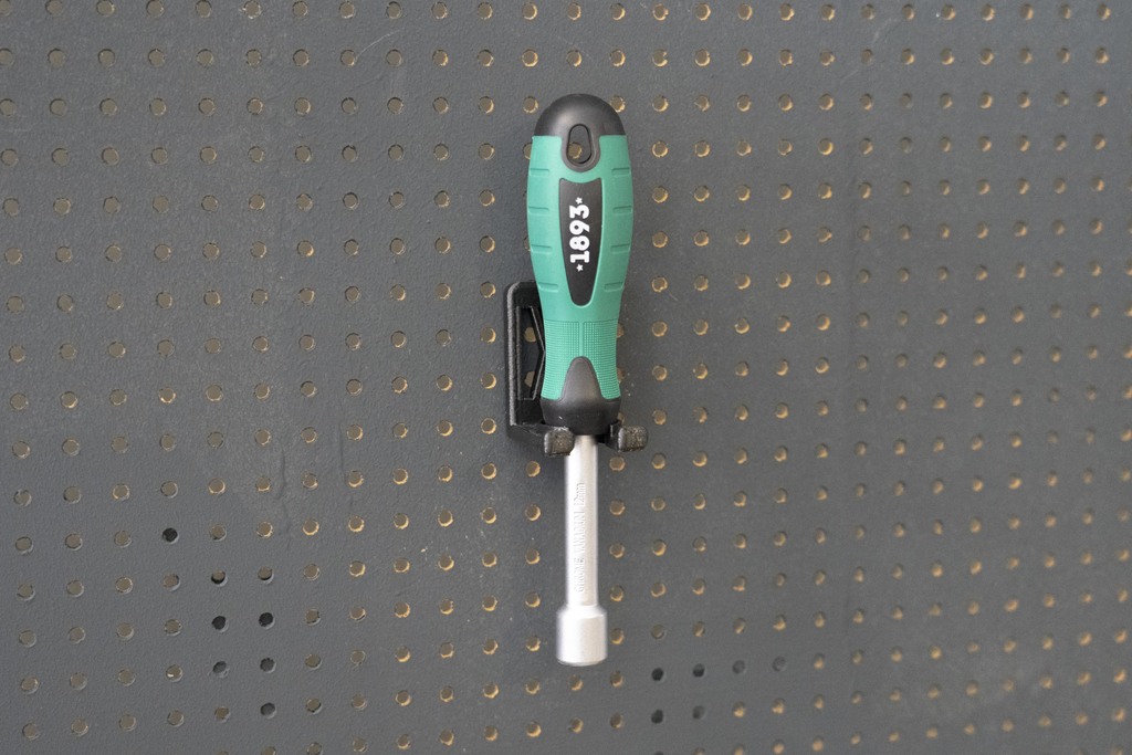 Tool Holder for Single Screwdriver 061 I for screws or peg board - photo 4