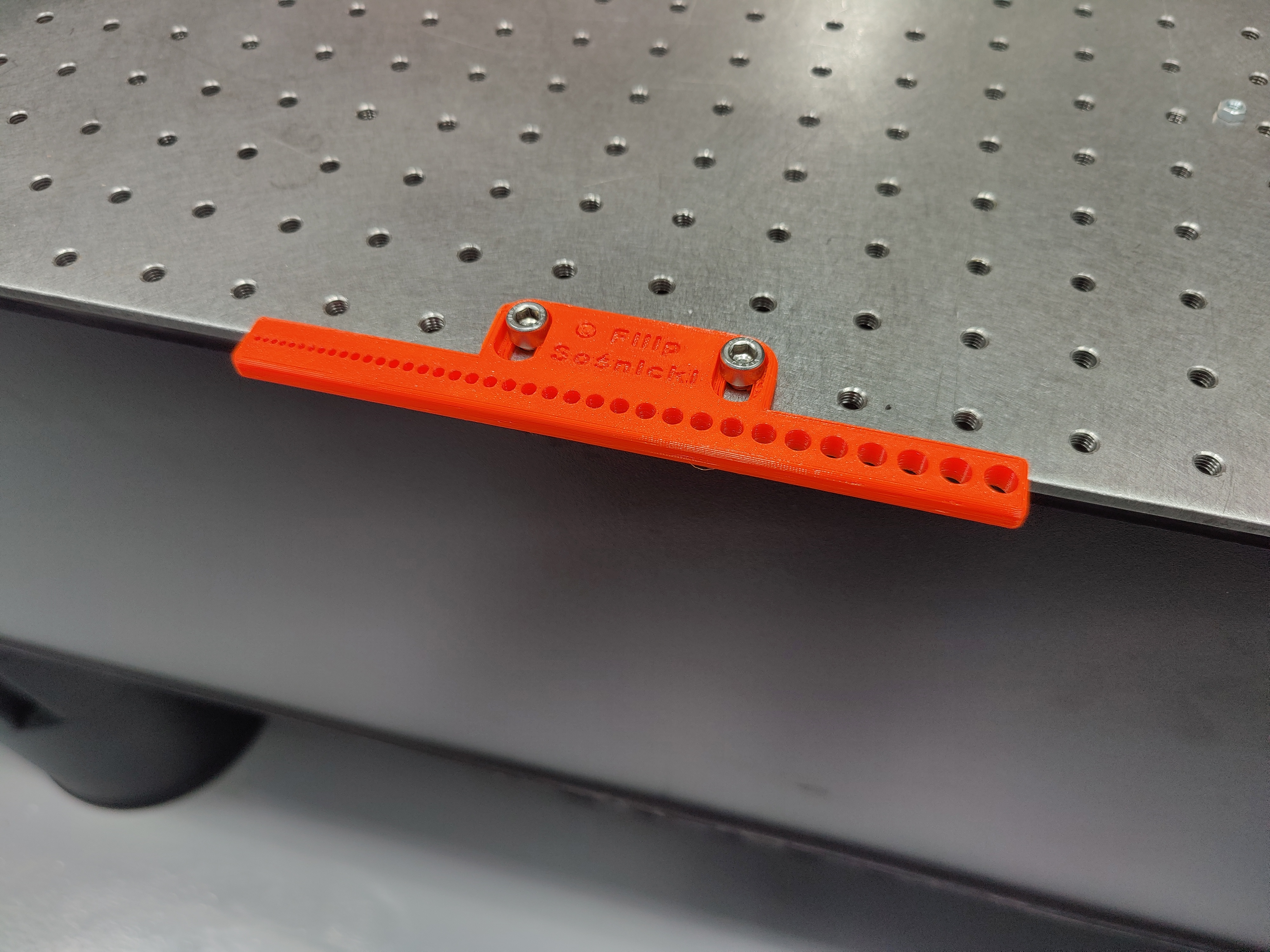 Optical table mountable tool holder - photo 2