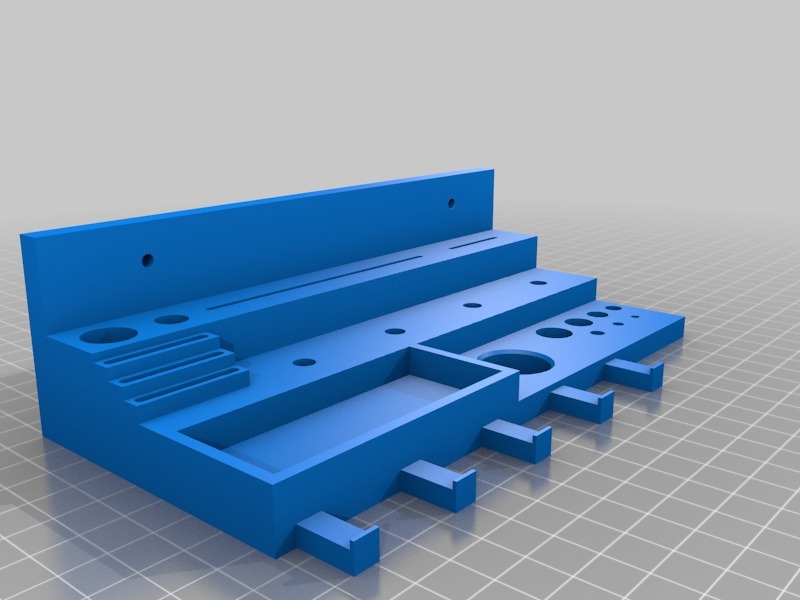 Wall Mounted 3D Printer tool caddy / organizer / holder - photo 3