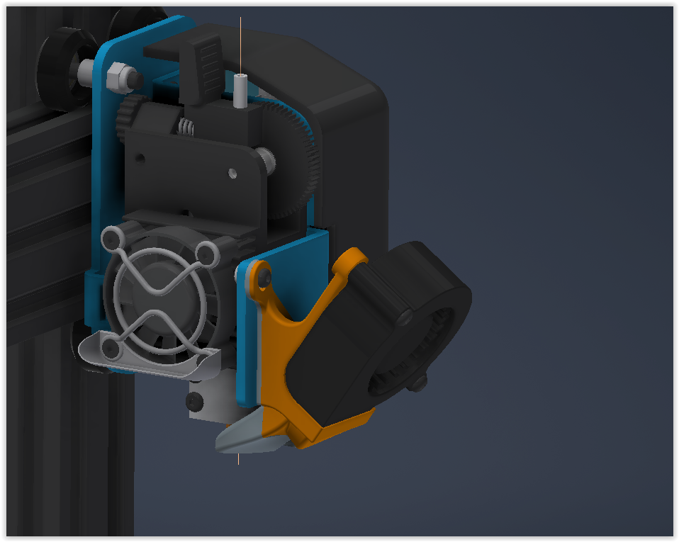 Artillery Sidewinder X1/X2 Part Cooling Fan Duct - photo 3