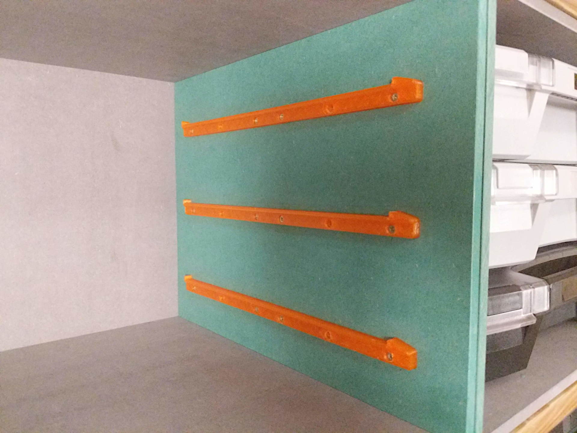Rails for Bosch / Sortimo i-Boxx Organizer Box - photo 3