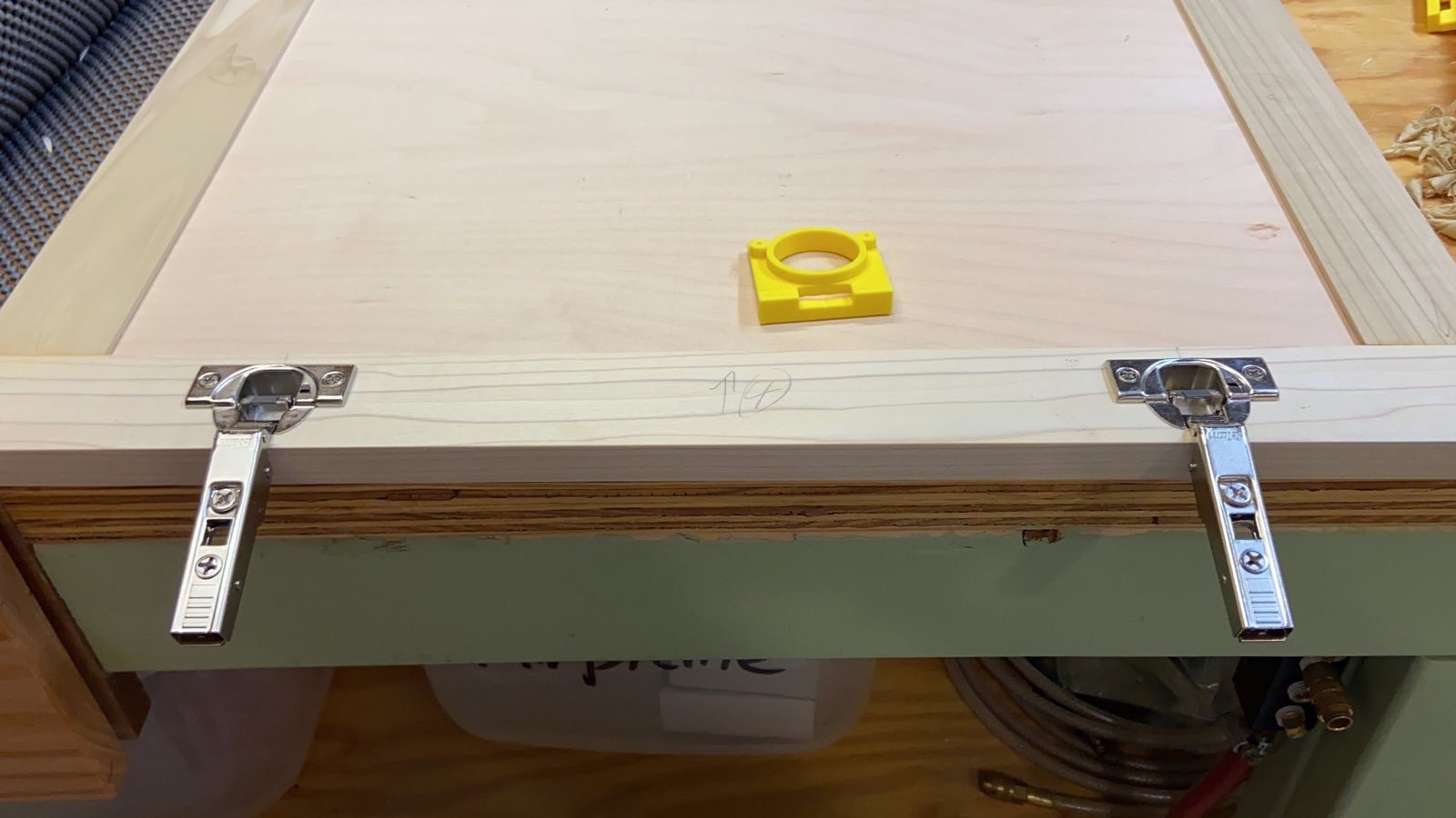 Universal Customizable Euro Cabinet Hinge Drill Guide - photo 2
