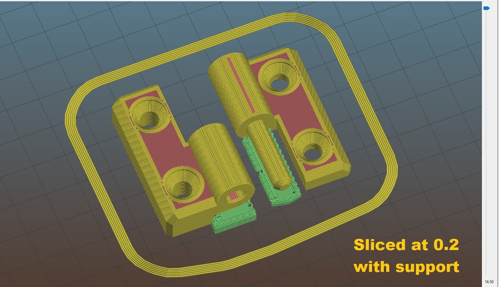 Quick hinge for easy removal door Anycubic 4MAX - photo 2