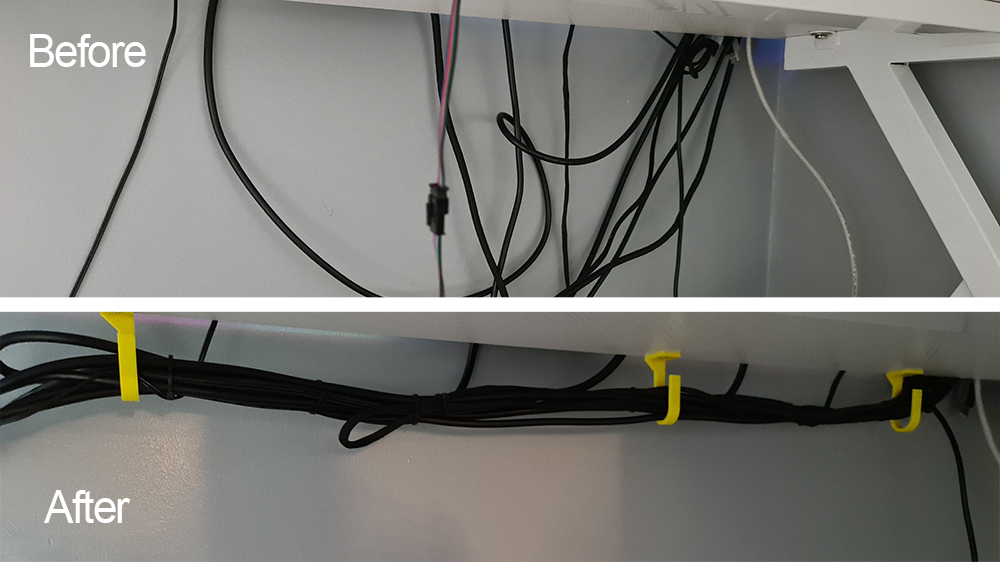 Under Desk Cable Tidy - photo 2