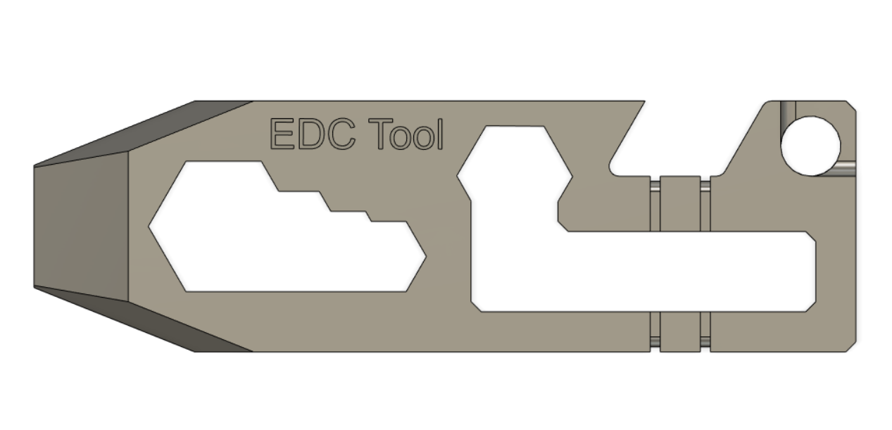 Keychain Tool - EDC Tool - photo 4