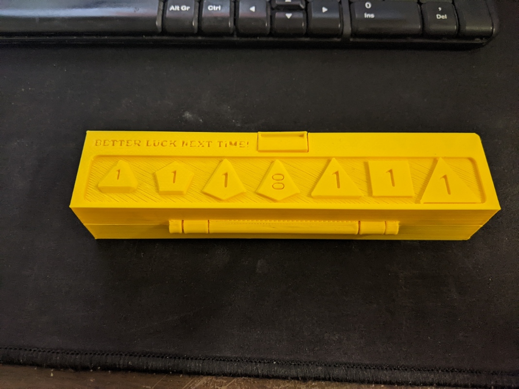 JJ's Dice Box + Dice Stand (print-in-place) - photo 3